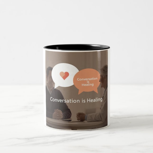 Connect & Heal : Mug inspirationnelle (Centre)