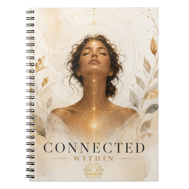 Connecté en soi | Cahier de pleine conscience |  (Devant)