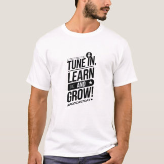 Connectez-vous, apprenez et augmentez ! T-shirt Jo