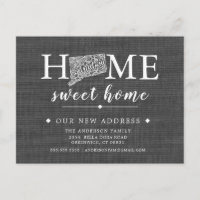 CONNECTICUT Faire-part de transfert d'état carte p