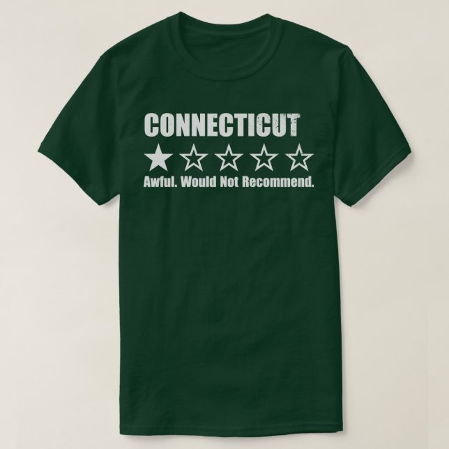 Connecticut One Review TShirt 1 (Design devant)