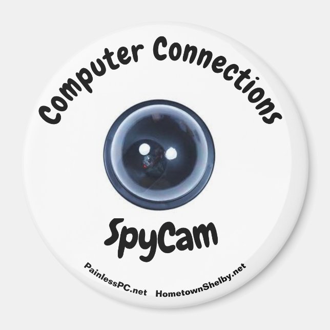 Connections de l'ordinateur Magnet SpyCam (Devant)