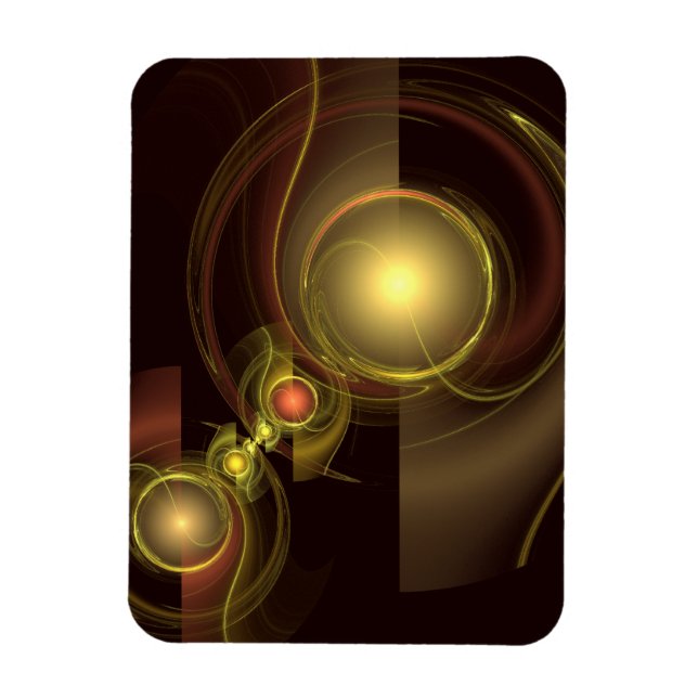 Connexion intime Magnet Art Abstrait Premium (Vertical)