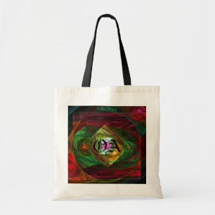 Connexions dynamiques Sac Monogramme Art Abstrait
