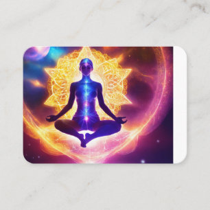 Connexions Serene : Cartes de visite de Yoga Premi