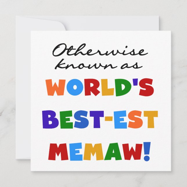 Connu autrement sous le nom de Meilleur Mème du Mo (Devant)