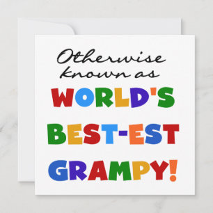 Connu par ailleurs comme le meilleur cadeau Grampy