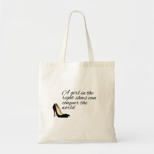 Conquer the World Tote Bag (Devant)
