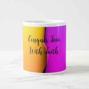 Conquérir la peur avec la foi Spécialité Mug