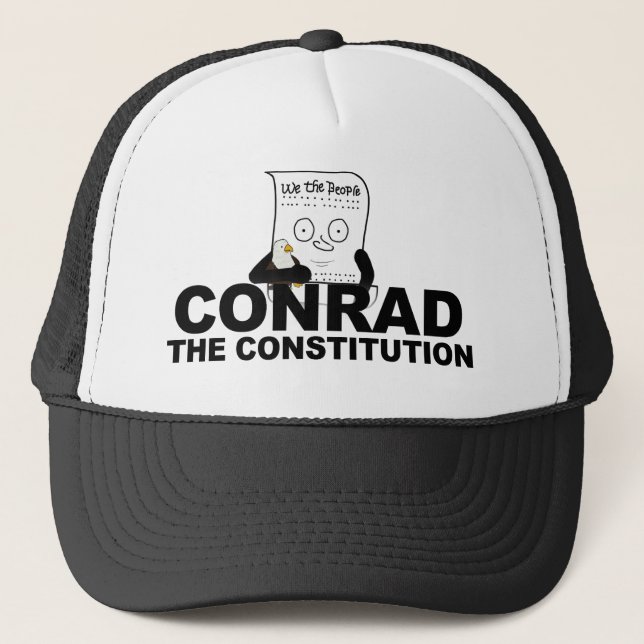 Conrad le casquette de camionneur de constitution (Devant)