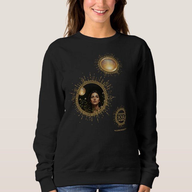 Conscious Soul On Board - Women's Sweatshirt (Devant)