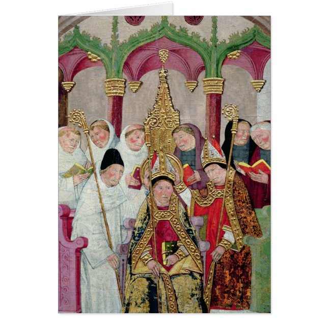 Consécration d'un évêque, école Valencian (Devant)