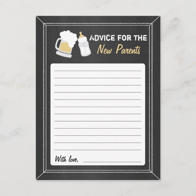 Conseil "Baby is Brewing" (Devant)