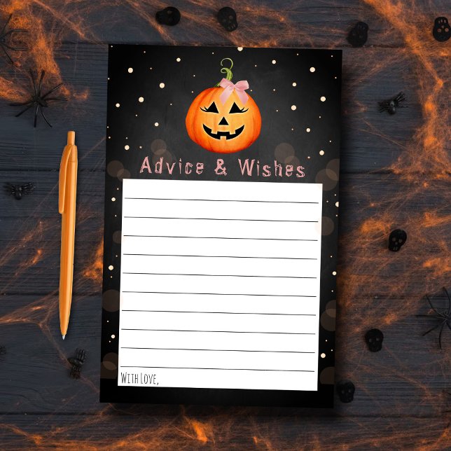 Conseil Baby shower pour Halloween Little Citrouil (Créateur téléchargé)