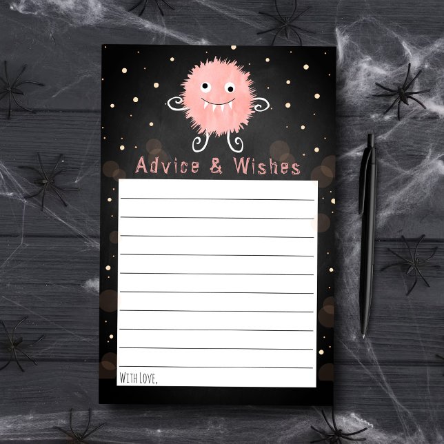 Conseil Baby shower pour Halloween Little Monster (Créateur téléchargé)