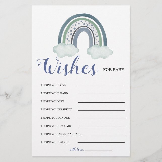 Conseil Blue Baby Boy Shower Jeu (Devant)