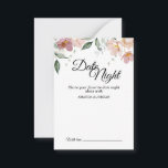 Conseil Carte d'Idée de Nuit Rose Mauve Vintage Floral<br><div class="desc">Cette carte d'idée de nuit à date fleurie rose et mauve offre une ambiance de jardin antique classique à tous les mariages du printemps ou de l'été. Les tons roses, y compris le rose et le rougissement poussiéreux, associés à la calligraphie classe, apportent une touche élégante et formelle au design...</div>