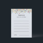 Conseil Carte simple Fleur sauvage Fern Dusty Blue Advice<br><div class="desc">Cette simple fougère fleur sauvage design de carte de conseil bleu poussiéreux est un arrangement élégant de cadres géométriques dorés classiques agrémentés de délicats bouquets et tiges florales boho. Avec une palette d'arrière - plans bleu poussiéreux et intemporels avec une typographie noire classique simple et des fleurs sauvages fantaisistes et...</div>