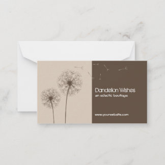 Conseil Dandelion souhaite Carte de visite