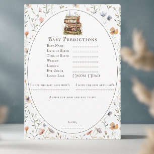 Conseil de prédiction de carte de jeu fleur sauvag