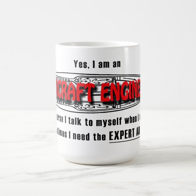 Conseil d'expert de l'ingénieur d'aéronef : Mug cl (Centre)