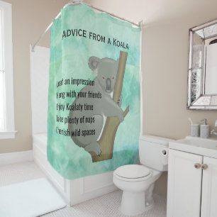 Conseil d'un rideau de douche Koala Design