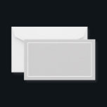 Conseil et souhaits du Mariage couleur blanc perso<br><div class="desc">Carte de conseil et de souhaits de Mariage de couleur blanche avec bordure rectangle blanc sur arrière - plan de couleur personnalisée. Parfait aussi comme cartes mariages, cartes de visite et plus. Cliquez sur le bouton customiser pour personnaliser le design en choisissant la couleur arrière - plan que vous aimez....</div>