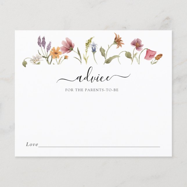 Conseil fleur sauvage pour bébé pour les parents à (Devant)