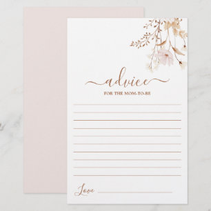 Conseil Floral fleur sauvage pour la maman à être