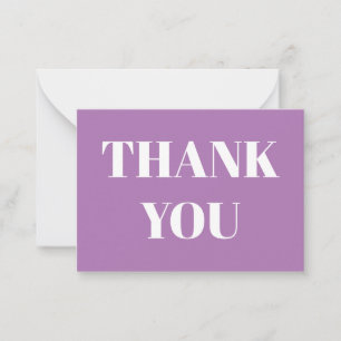 Conseil Merci lavande blanc carte de typographie moderne