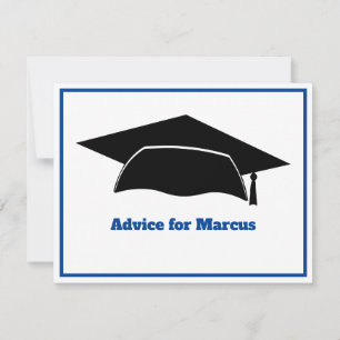 Conseil Moderne Souhaite Party Blue Graduation