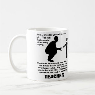 Conseil Paternel Enseignant Drôle Mug