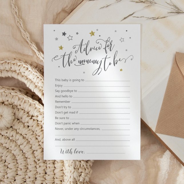 Conseil pour la carte de baby shower neutre pour l (Créateur téléchargé)