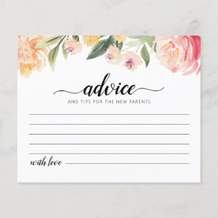 Conseil pour la fête du Baby shower de la carte de