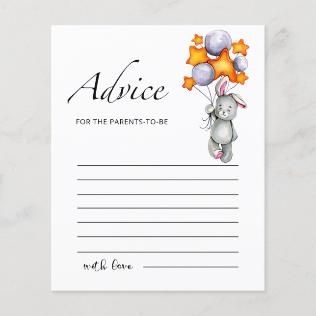 Conseil pour les parents à être carte (Devant)