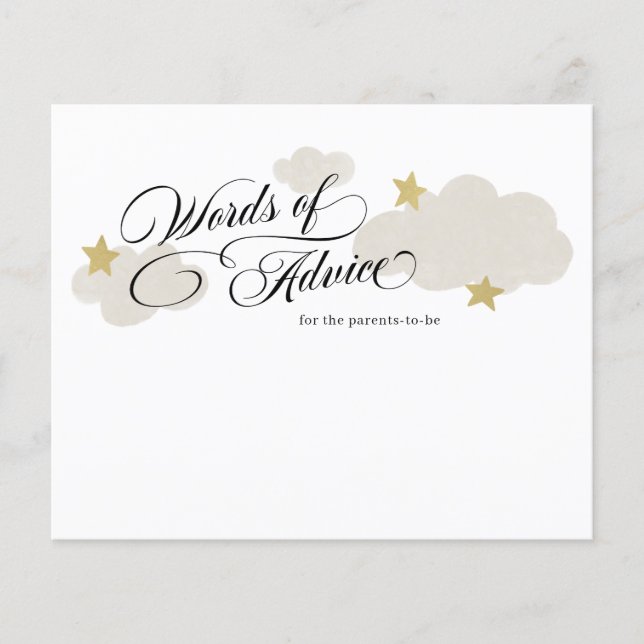 Conseil pour les parents à être Stars Cloud Baby s (Devant)