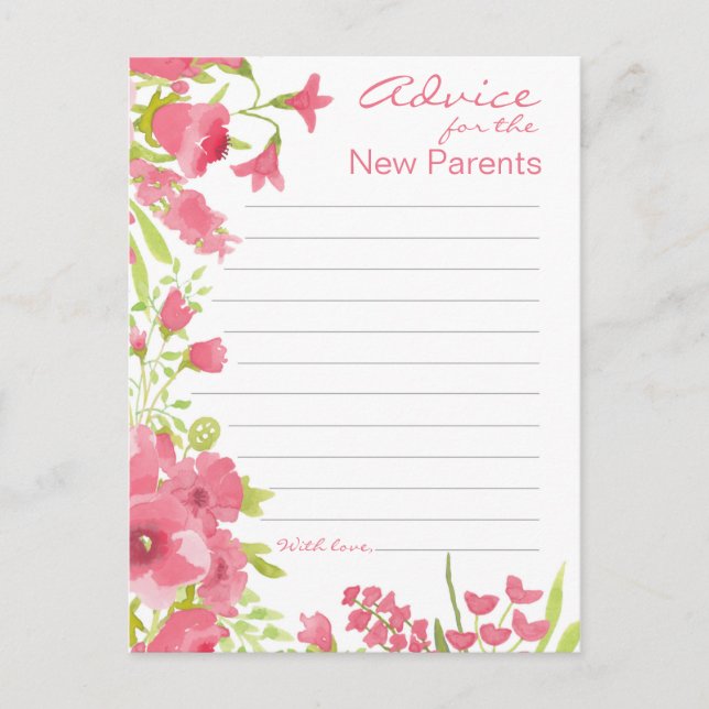 Conseil rose floral (Devant)