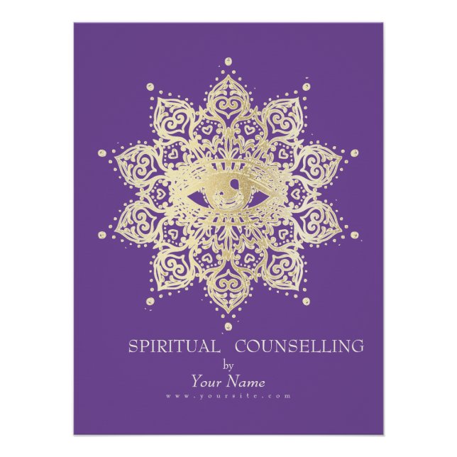 Conseil spirituel, Psychique, Tarot - Poster (Devant)