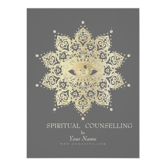 Conseil spirituel, Psychique, Tarot - Poster (Devant)