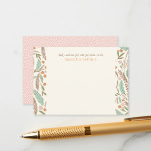 Conseil Sprigs Chauds Genre Jolie Carte Parent Conseils