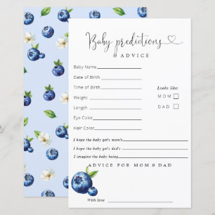 Conseil sur les prévisions du Baby shower de bleue
