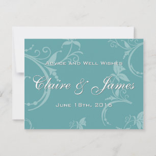 Conseil Turquoise vintage de Mariage Floral