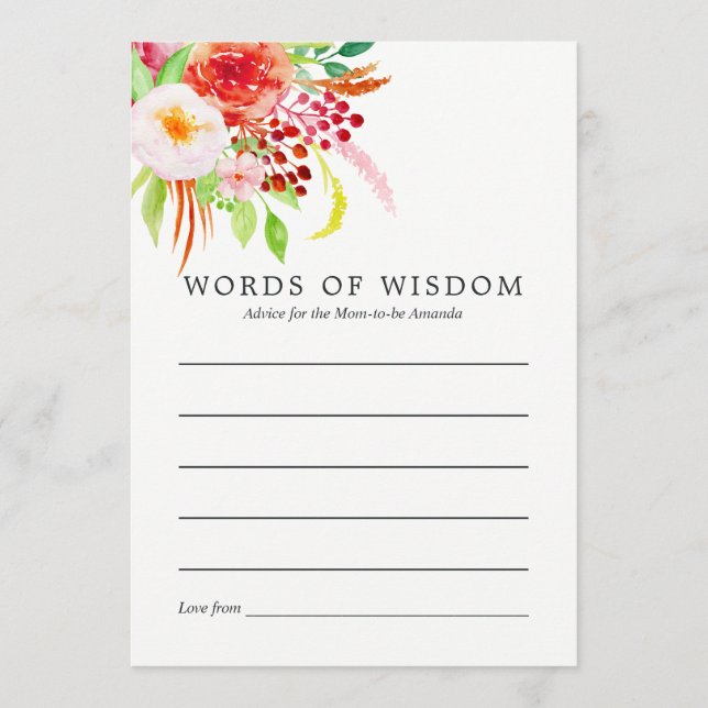 Conseil vintage Chic Rustic Charme Baby shower (Devant)