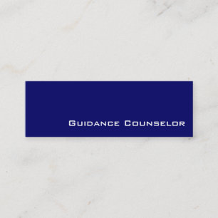 Conseiller blanc de la Marine cartes de visite
