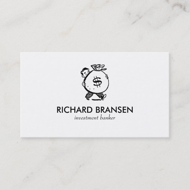 Conseiller financier Carte de visite, comptable (Devant)