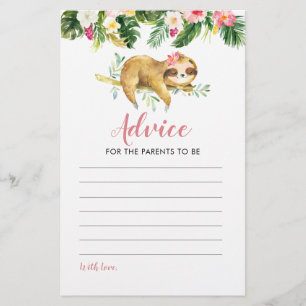 Conseils de Baby shower pour filles tropicales pou