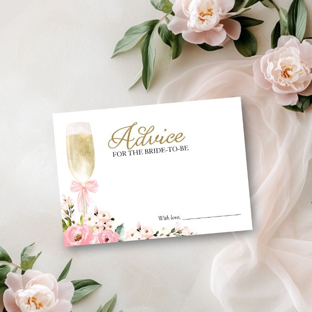 Conseils de Champagne à Fleurs Roses pour la Carte (Créateur téléchargé)