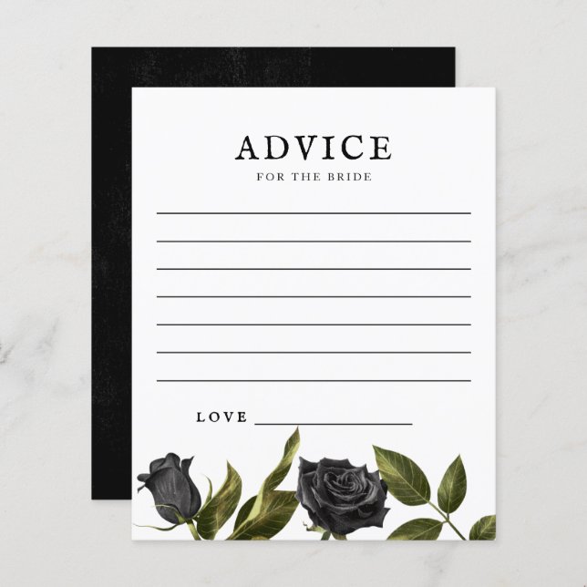 Conseils De Fête des mariées Gothique Pour La Mari (Devant / Derrière)