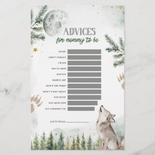Conseils de Loup de Forêt pour Jeux de Future Mama