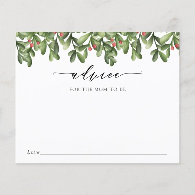 Conseils d'hiver pour les futures mamans (Devant)